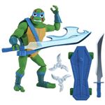 Les Tortues Ninja - Figurine articulee avec accessoires - LEO