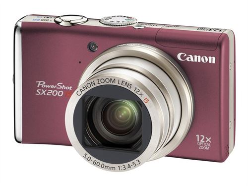 Photography Powershot Sx200 Is Canon PowerShot SX200 IS (Black - Main Image