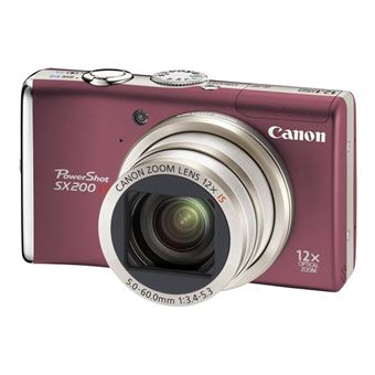 Canon PowerShot SX200 IS - Digitalkamera - Kompaktkamera - 12.1
