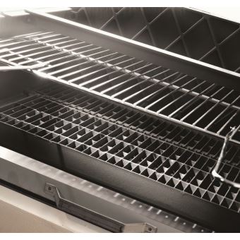 Invicta Barbecue charbon de bois Alexandrie Cuisiner en Barbecue charbon à poser Alexandrie cuve fonte 67 x 40 cm