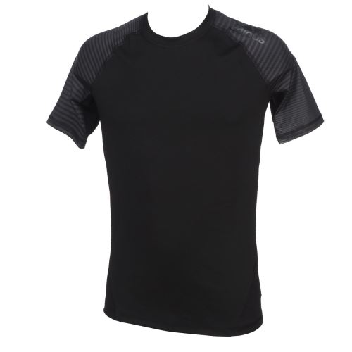 Tee shirt de compression Adidas Ask spr black print mc Noir taille : XL réf : 46549