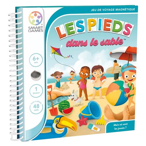 Acheter Jeu de voyage magnétique Smartgames Les pieds dans le sable État correct - 21,03 € Jeu de voyage magnétique Smartgames Les pieds dans le sable État correct - reconditionné disponible sur Fnac