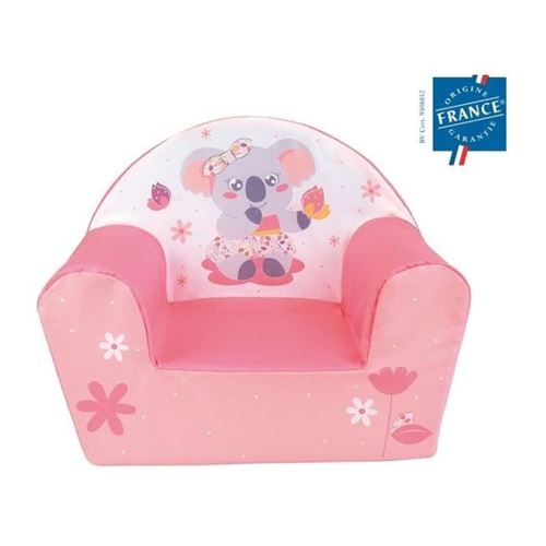 Fauteuil club rose Cally mimi Koala