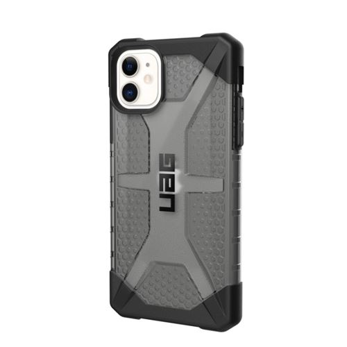 UAG Rugged Case for iPhone 11 [6.1-inch screen] - Plasma Ash - Achterzijde behuizing voor mobiele telefoon - robuust - asgrijs - voor Apple iPhone 11