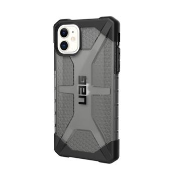 UAG Rugged Case for iPhone 11 [6.1-inch screen] - Plasma Ash - Coque de protection pour téléphone portable - robuste - polycarbonate, polyuréthanne thermoplastique (TPU) - cendre - pour Apple iPhone 11 - 1