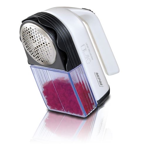 MPM LR-027 Rasoir Anti-Bouloche et Anti-Peluche électrique pour vêtements 3 hauteurs, laine Rosa