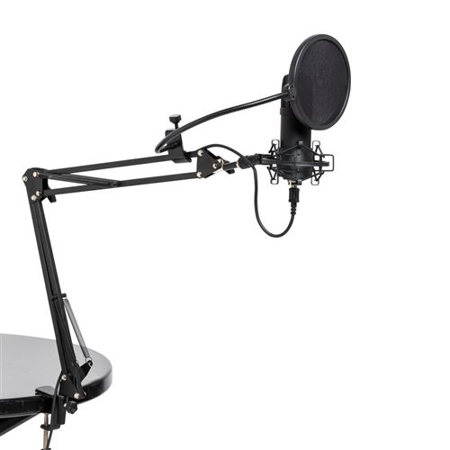 Pronomic USB-M 910 Podcast Bundle avec bras de microphone