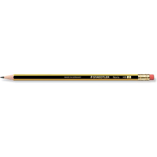 STAEDTLER Crayon Noris avec gomme, hexagonal