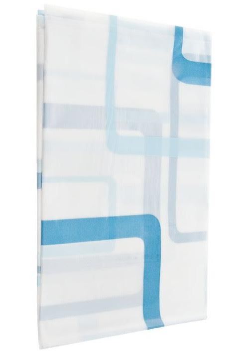 Rideau de douche PVC 200 x 180 cm bleu 150630 Sealskin