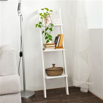 Etagere Murale Style Echelle Pour Salon Salle De Bain Meuble De