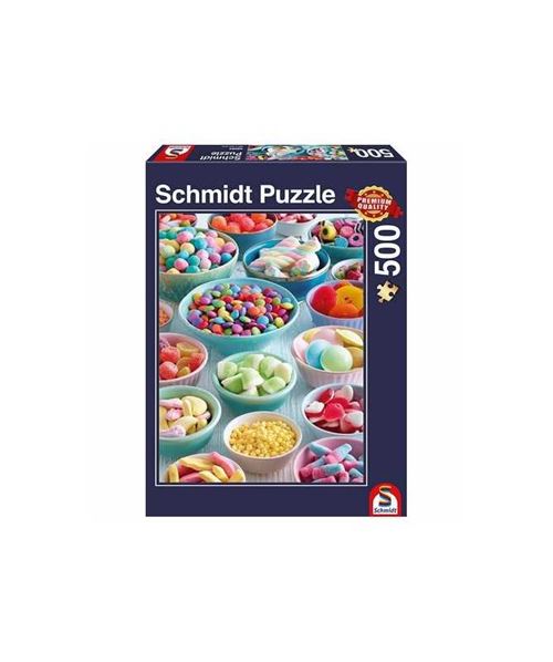 Puzzle 500 Pièces : Gourmandises Sucrées, Schmidt Spiele