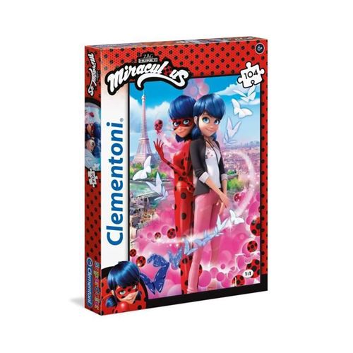 MIRACULOUS Puzzle 104 pieces - 48 x 33 cm
