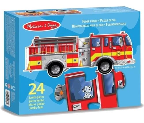 Puzzle camion de pompier Djeco 16 pièces - 9,90€