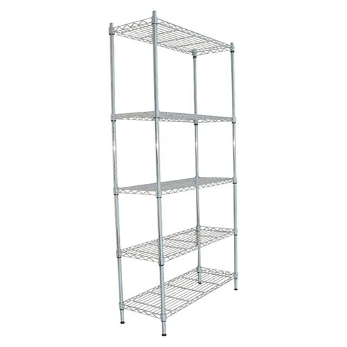 rayonnages métalliques 5 tablettes