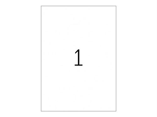 Herma etiq. Brillant 210x297 25f. Din a4 25 pi&egrave;ces 4909 DFX-163774