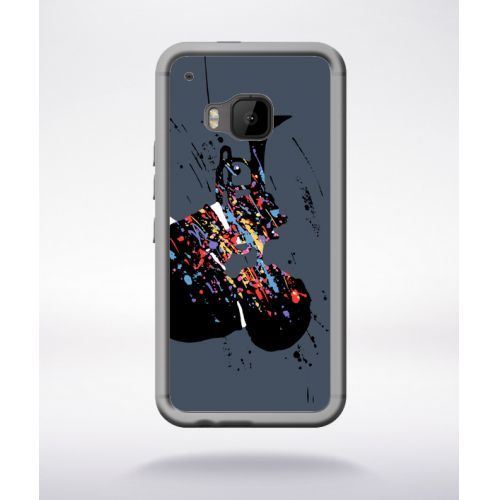 Coque Trompette Jazz Abstrait Compatible Htc One M9 Transparent
