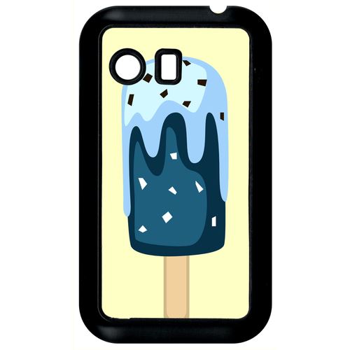 Coque Samsung Galaxy Y Glace Baton Bleu