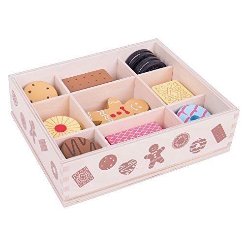 Bigjigs Toys - Boîte à Biscuits en bois