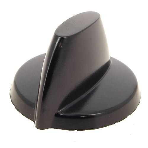 Bouton noir 6h pour Table vitroceramique Whirlpool