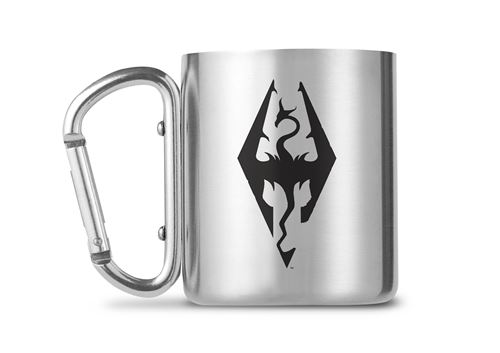 GB Eye tasse Skyrim argent/noir 250 ml