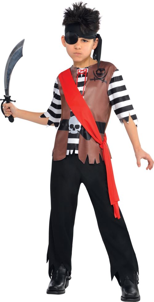 Amscan set de vinaigrette pirate 152 5 pièces