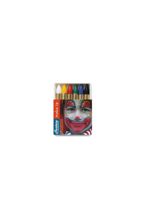 Boite De 6 Crayons Gras - Multicolores