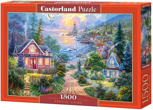 Castorland puzzle Coastal Living 68 cm carton 1500 pièces