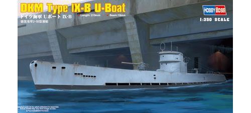 Dkm Type Ix-b U-boat - 1:350e - Hobby Boss