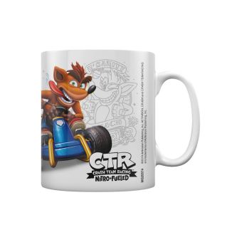 Mug Crash Bandicoot Team Racing Nitro Fueled 315 ml