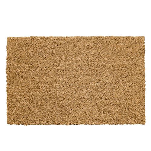 Tapis d'entre Douceur D Interieur Paillasson rectangle 40 x 60 cm coco uni paco naturel