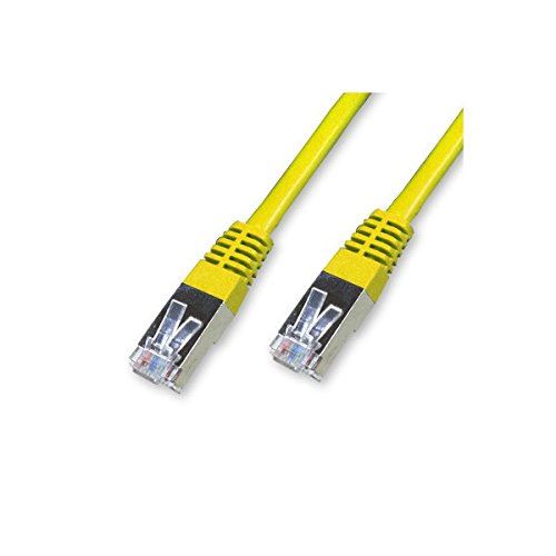 Cordon Cat 6 FTP Jaune - 0.25 m