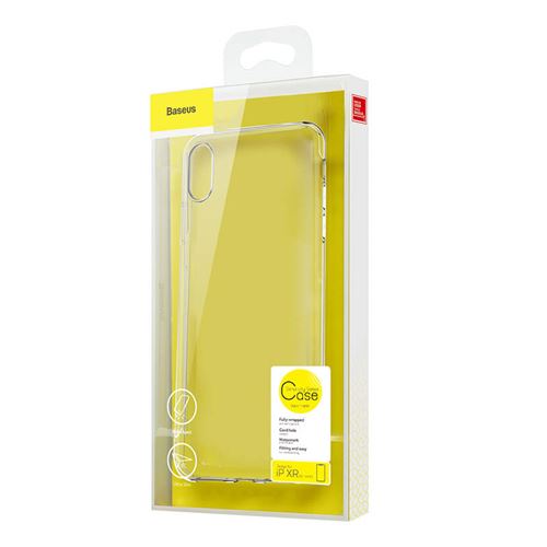 Baseus Coque souple en gel transparent iPhone XR