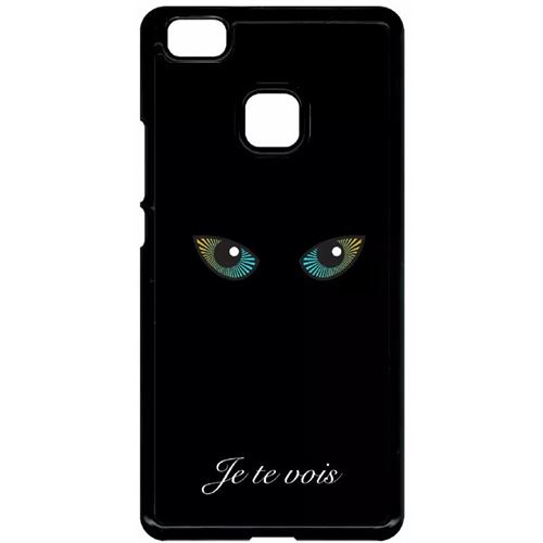 Coque Huawei P9 Lite Je Te Vois Yeux De Chat