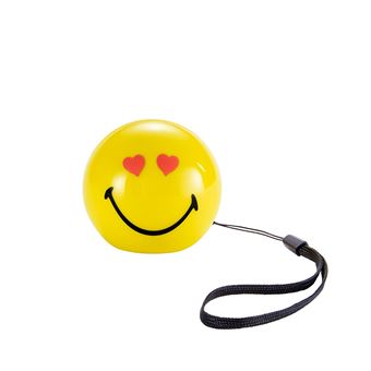 BigBen Interactive bt15smileylove 3 W boule jaune Enceinte portable – Enceintes portables (3 W, sans fil et filaire, Bluetooth/3.5 mm, 10 m, 3,5 mm, jaune) - 1