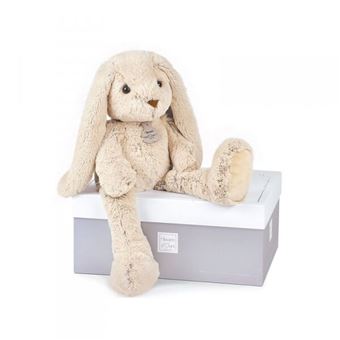 peluche lapin beige