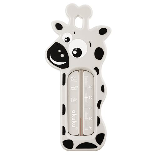 AKUKU Thermomètre de bain girafe pour bébé et enfants