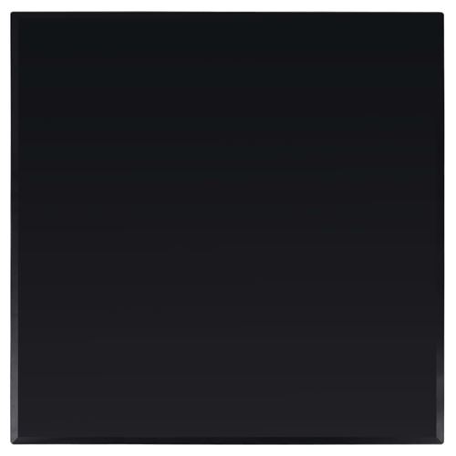 vidaXL Dessus de table carré Verre trempé 800 x 800 mm