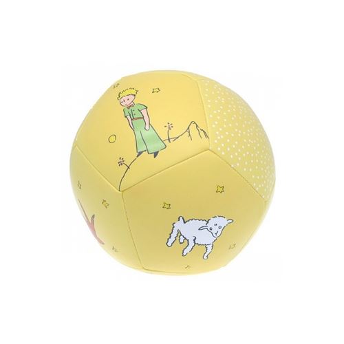 Grand ballon souple Jaune Petit Prince