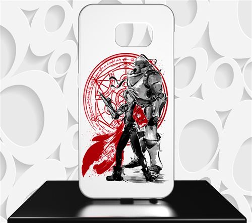 Coque Design Samsung Galaxy S7 MANGA FULLMETAL ALCHEMIST - HAGANE NO RENKINJUTSUSHI - Réf 01