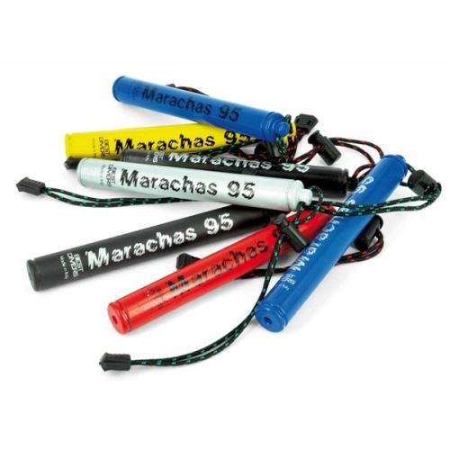 Shaker Marachas 95 Diam 20 X 160 Mm Jaune Best Divers