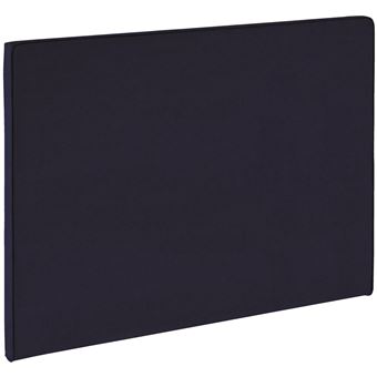 Tête de lit déco Melty chiné bleu nuit 150 - Merinos