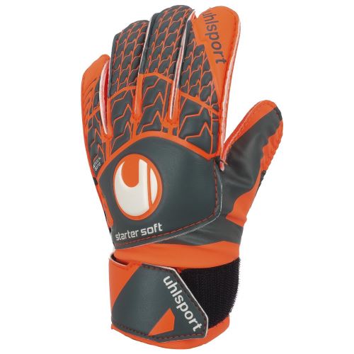 Gants gardien football Uhlsport Stater s gants gardien jr Orange taille : 7 réf : 0