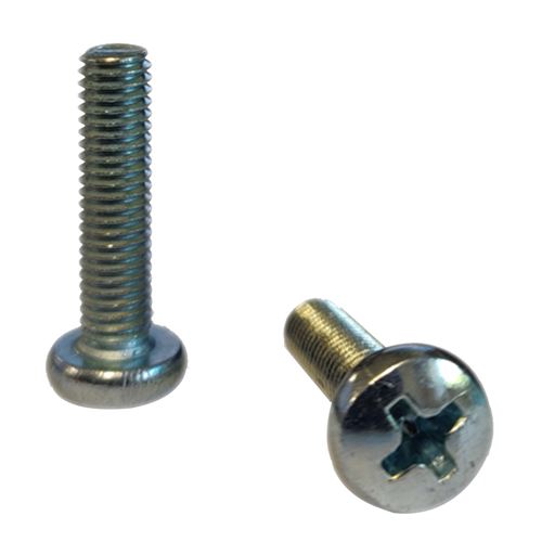 Lot de 2 vis (filtre à charbon type 16) Hotte T16CS AIRFORCE, ARTHUR MARTIN ELECTROLUX, WHIRLPOOL, AIRLUX - 317696