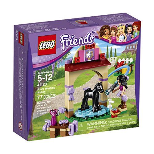 Kit de construction de la station de lavage des poulains LEGO Friends 41123 (77 pièces)