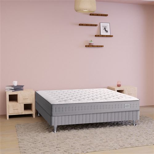 Ensemble Simmons 504 ressorts ensach&eacute;s SW1 - 140x200 