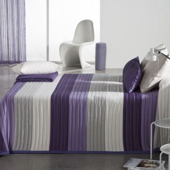 couvre lit 250x270cm tiss jacquard linosay mauve pour lit de 160x200cm 100pourcentcoton achat prix fnac - Dessus De Lit Violet couvre lit 250x270cm tiss jacquard linosay mauve pour lit de 160x200cm 100pourcentcoton achat prix fnac - Dessus De Lit Violet