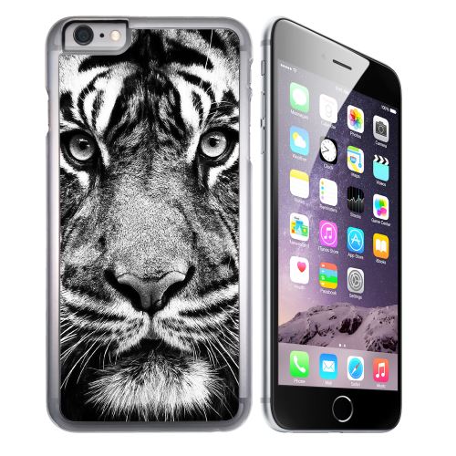Coque pour iPhone 7 tigre noir et blanc
