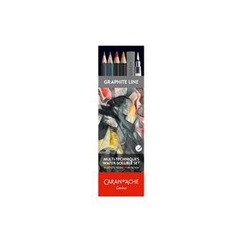 Set de 13 aquarelles Caran d'Ache Multi techniques