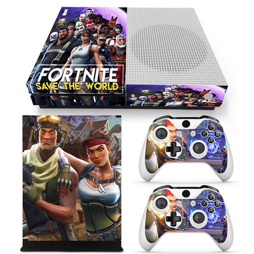 Autocollant Stickers de Protection pour Console et Manette Microsoft Xbox One S - Multicolore (TN-XboxOneS-5120) 
