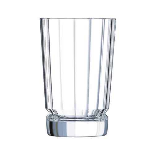 CRISTAL D'ARQUES - MACASSAR - 6 gobelets forme haute 36 cl